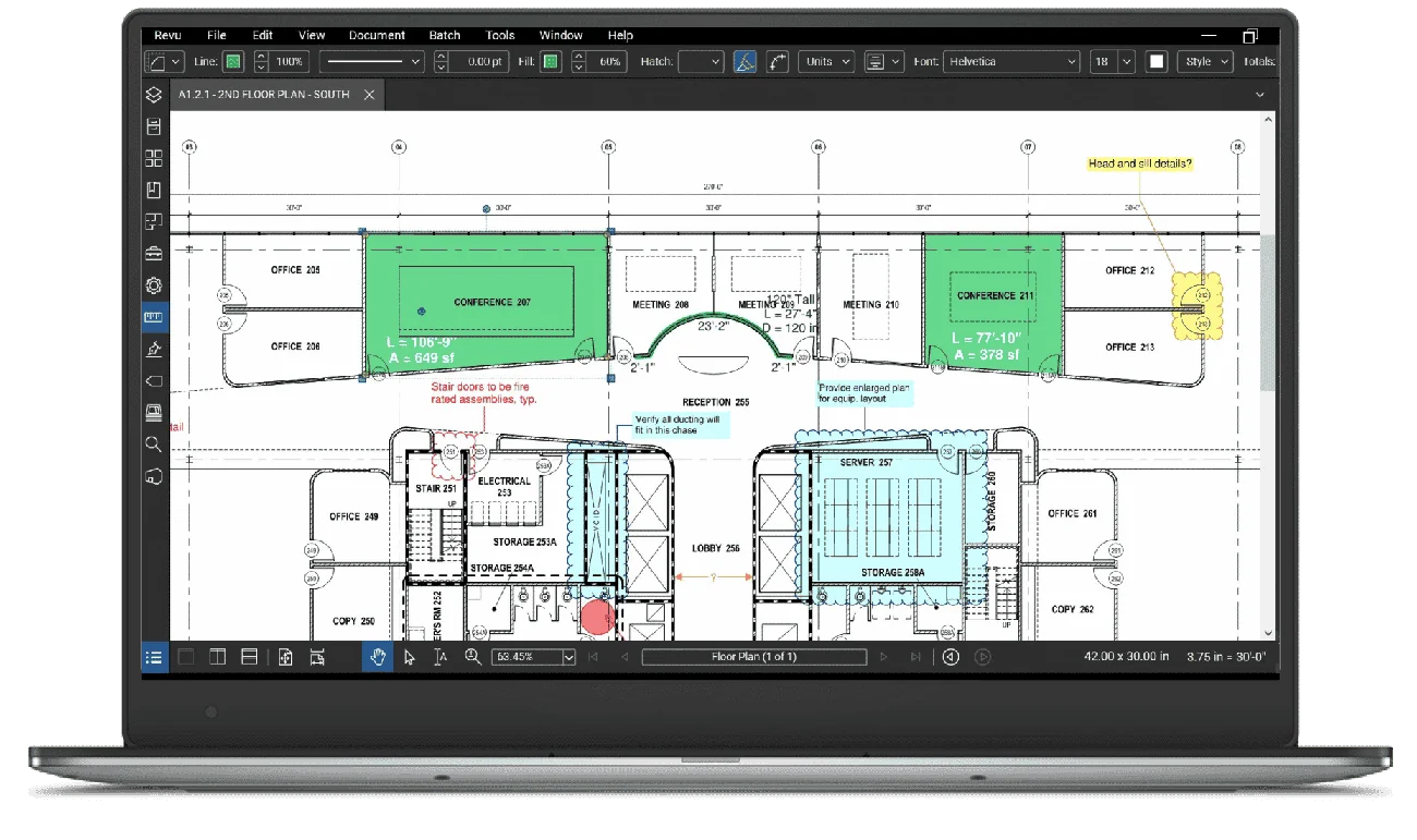 Bluebeam Revu PDF Markup and Construction Software - PDF markup and collaboration tool for AEC professionals