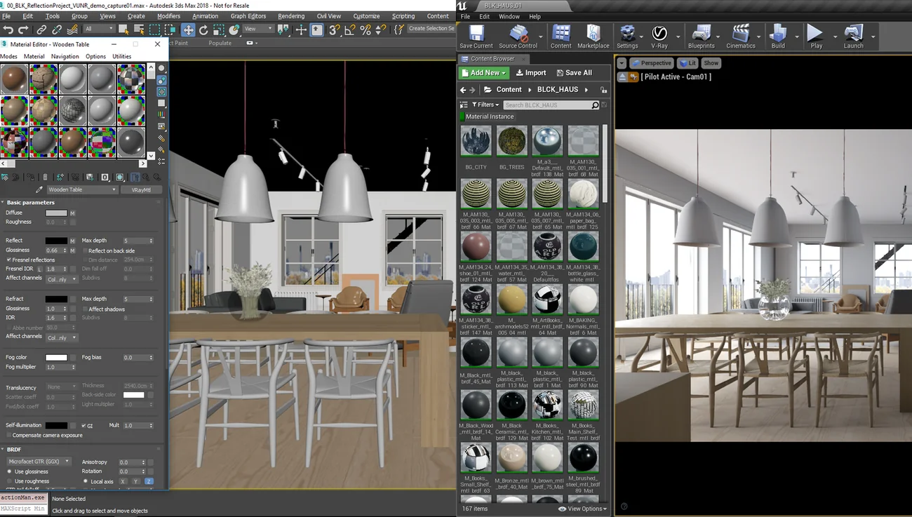 V-Ray Photorealistic Rendering Engine - Industry standard ray tracing renderer for architecture
